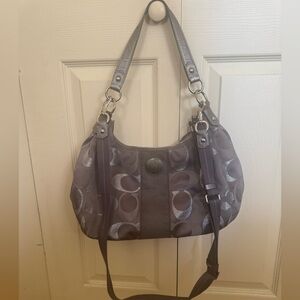 Gray Coach Women's Shoulder Bag